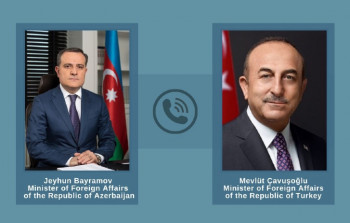 Ceyhun Bayramov Çavuşoğlu ilə danışdı - İşğala son verilməlidir!